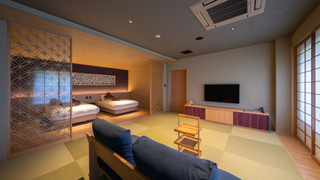 モダン・スイート新月【源泉かけ流し　露天風呂付き客室】 禁煙 [スイート] [和洋室] [禁煙]