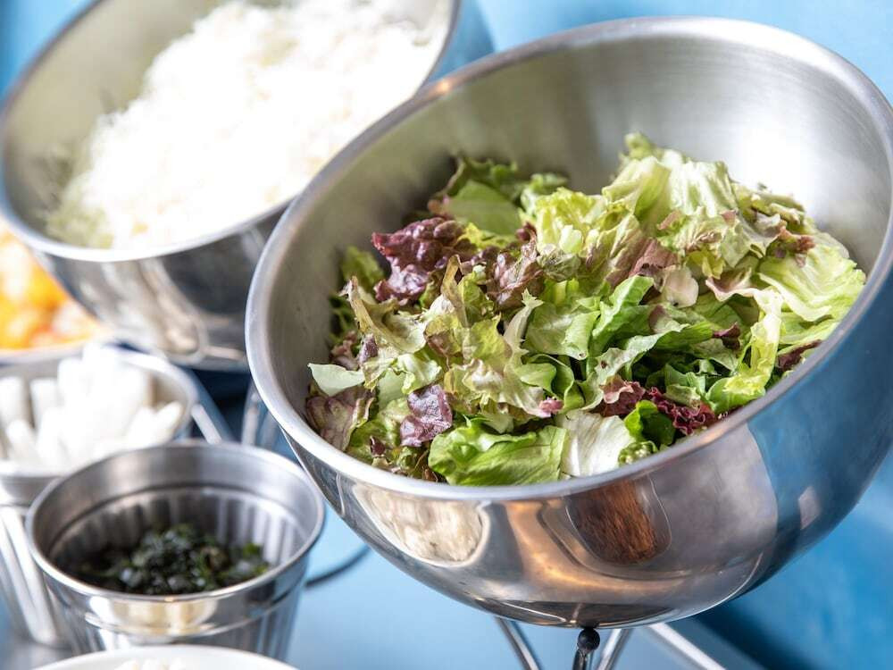 朝食ビュッフェ