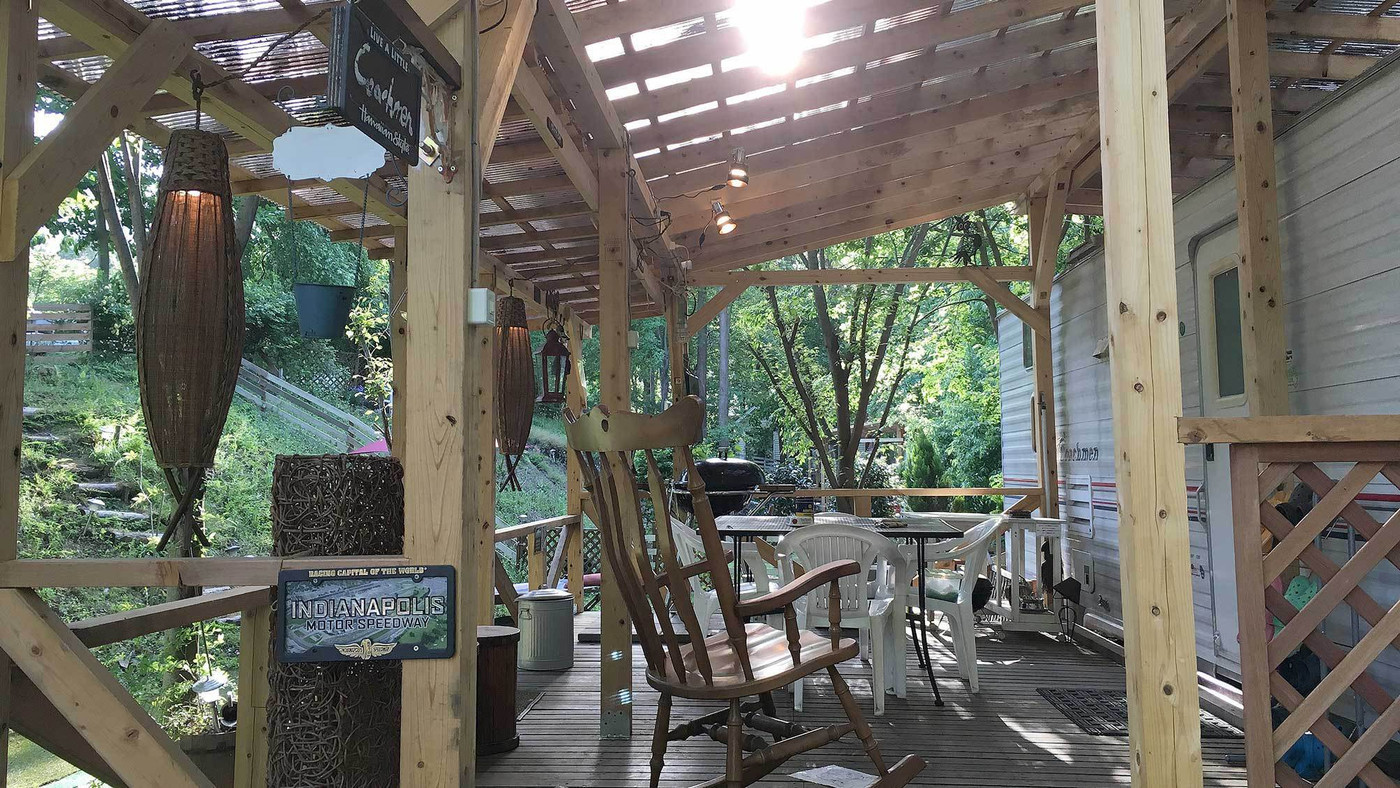 極上の休日を木漏れ日の下で味わう♪森の中の宿4085249