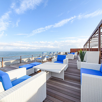 2. おしゃれなテラスでまったり♡「ホテル＆スパ 月美」3908180