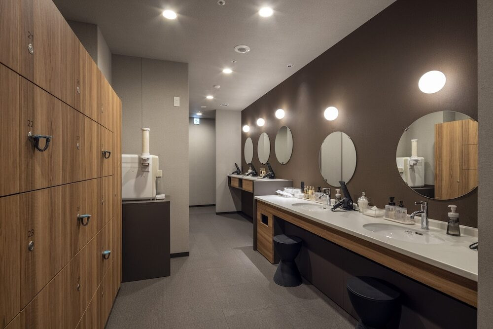 灯の湯の脱衣場