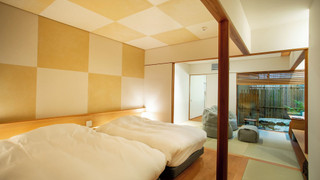 デラックス ツインルーム ガーデンビュー 1 階