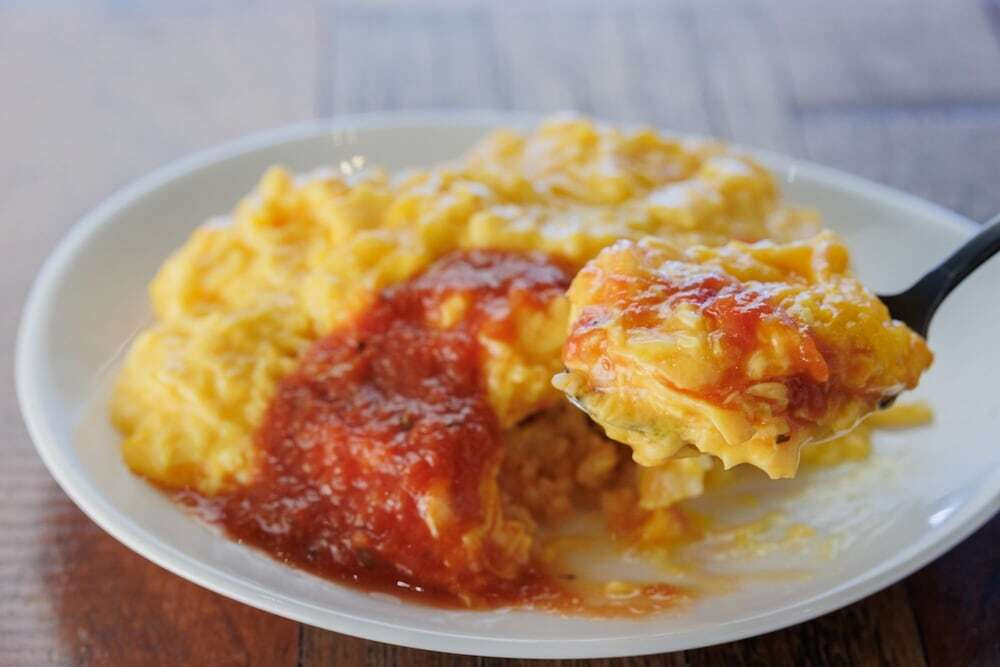 朝食ビュッフェ