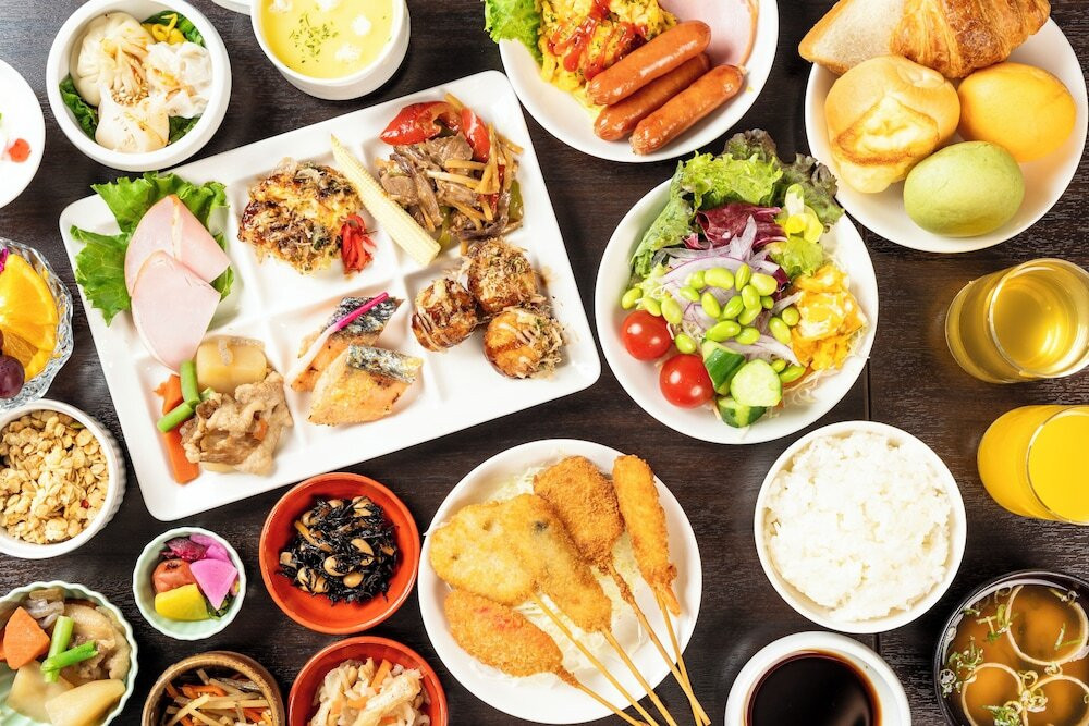 朝食ビュッフェ