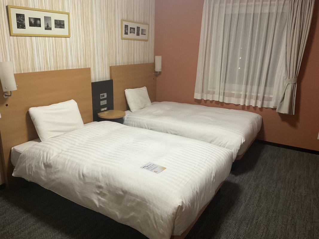 家の部屋のようなツインルーム