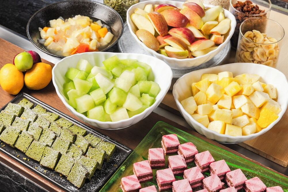 朝食ビュッフェ