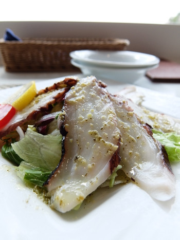 「オーシャンブルー」料理 679333 古宇利ダコのカルパッチョ　シークワーサーの香り