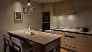 スタジオ ベッド (複数台) キッチン