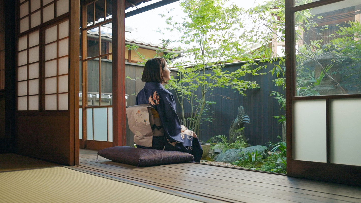 客室でのくつろぎ