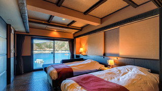 【東館】露天風呂付和洋室 禁煙(河口湖側)