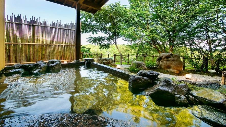 露天貸切風呂／碧波 / 2