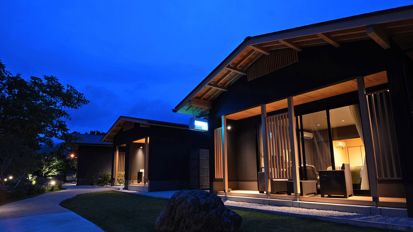 一日3組限定。露天風呂付きヴィラと会席料理に大満足3488821