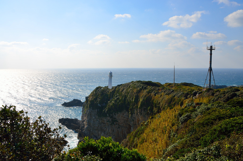海風景　引き取りのみ 時を忘れる水平線の美しさ。高知の絶景スポット「足摺岬」の魅力