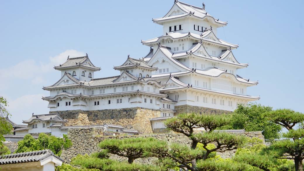 白漆喰が美しい
国宝「姫路城」に感動 / 1