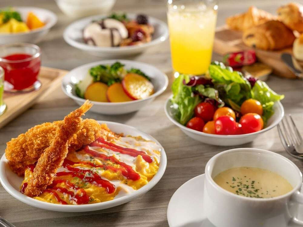 朝食ビュッフェ