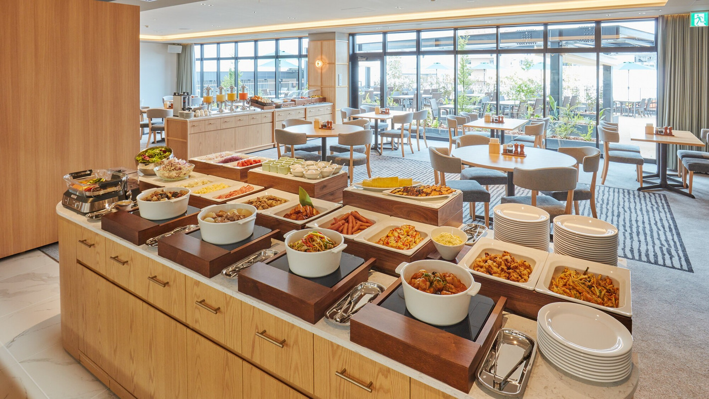 テラスダイニング 朝食