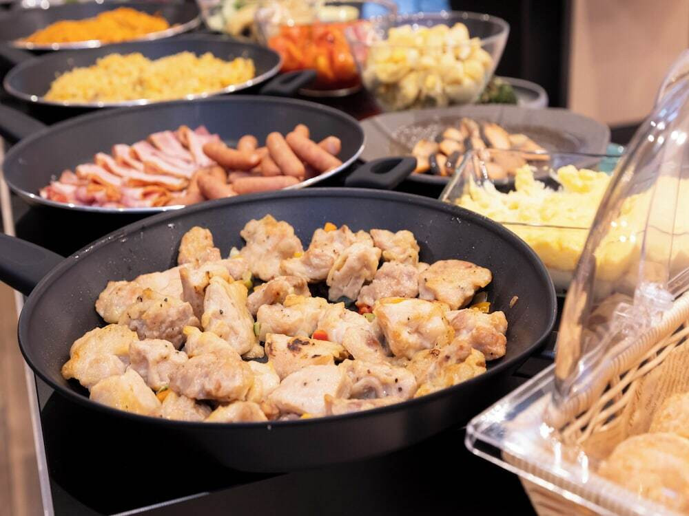 朝食ビュッフェ