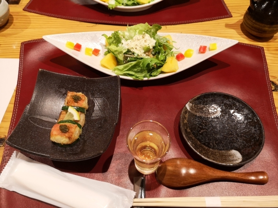 夕食／サラダ一例