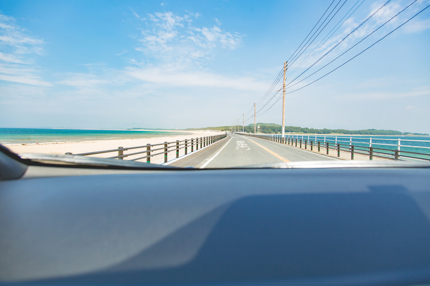 海岸沿いの道路