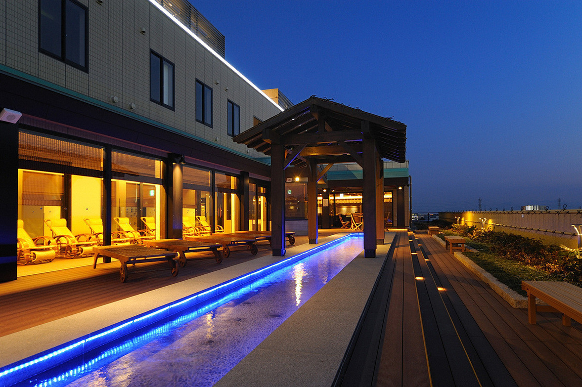 「東京湯河原温泉 万葉の湯」 内観 27164565 【足湯庭園】