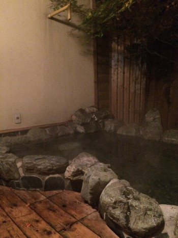 「アニマーレ 日光」 その他 64514663 犬と入れる露天風呂。（犬は別浴槽）