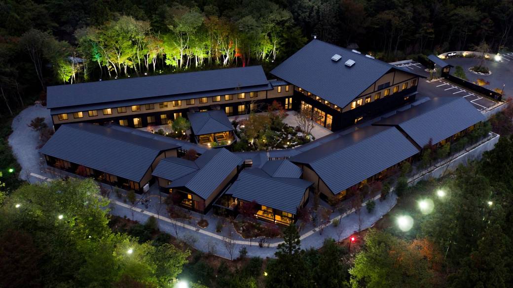 ライトアップされた日本庭園 / 3