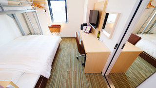 コネクティングルーム (ダブルベッド2台 + ロフトベッド2台) 禁煙