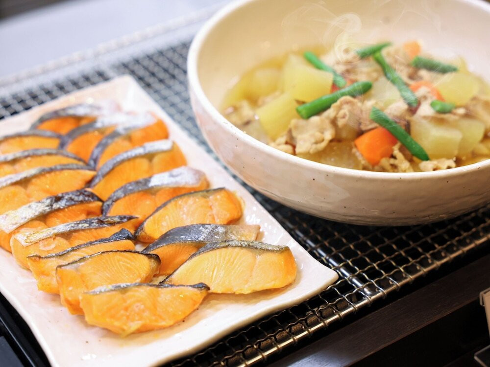 朝食ビュッフェ