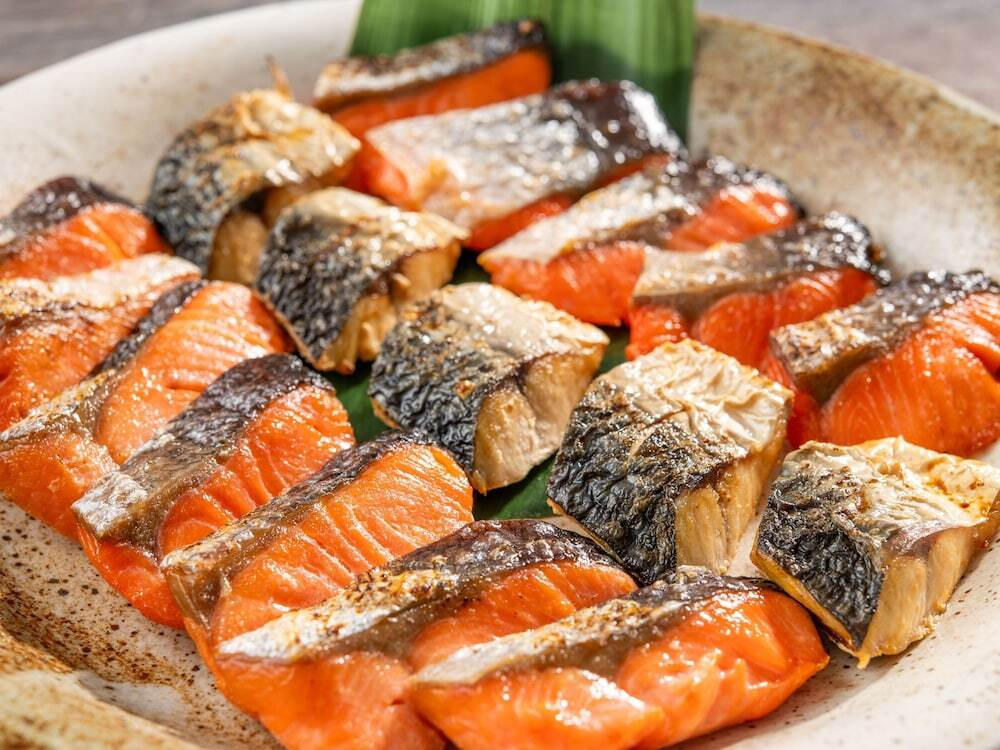 朝食ビュッフェ