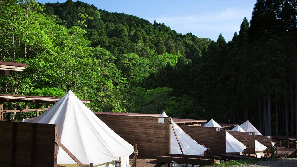 グランピングエリアの風景 / 1