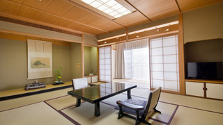 [クラブフロア] ロイヤル スイート 禁煙 [150㎡] (最上階) (道後温泉引き湯の檜風呂付き)