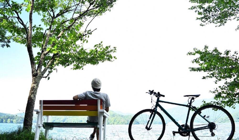 食後は湖を散歩 / 5