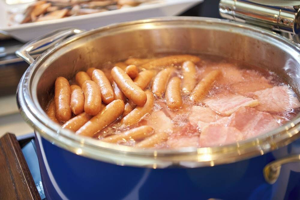 朝食ビュッフェ