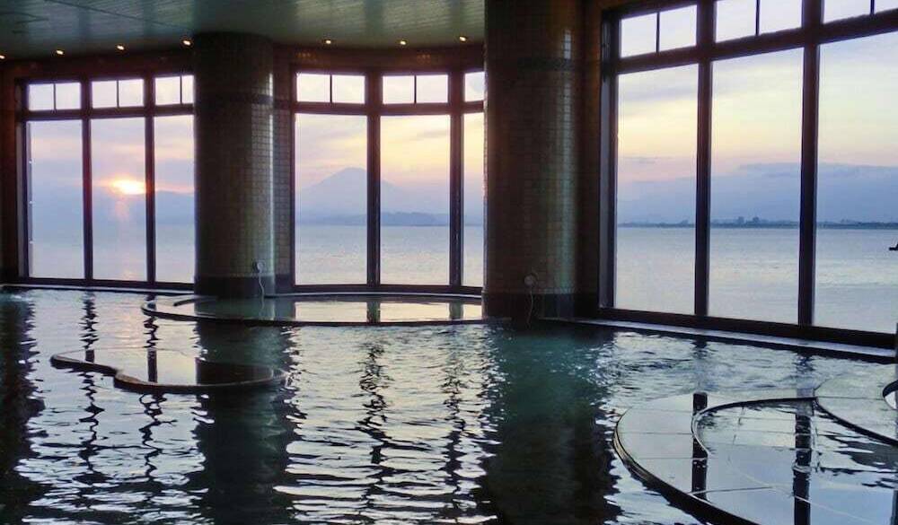 温泉「富士海湯」眺め例 / 2