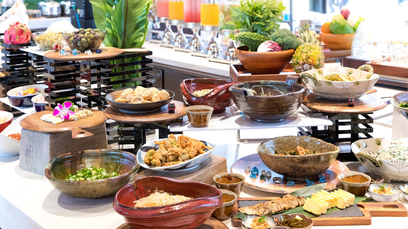 朝食ビュッフェ