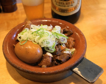 「山利喜 本館」 料理 14124966 2012.7 煮込み玉子入り（630円）