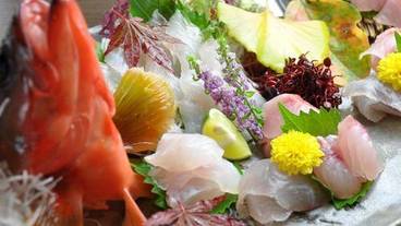 夕食 海鮮一例 / 2