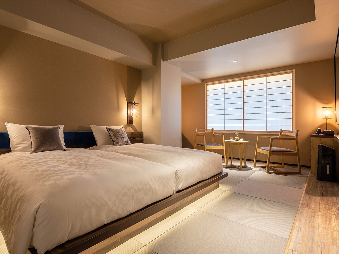 祇園のすぐそばに建つ和モダンなホテルで寛ぎを3978057