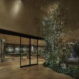 竹林を通り抜けるエントランス / 1