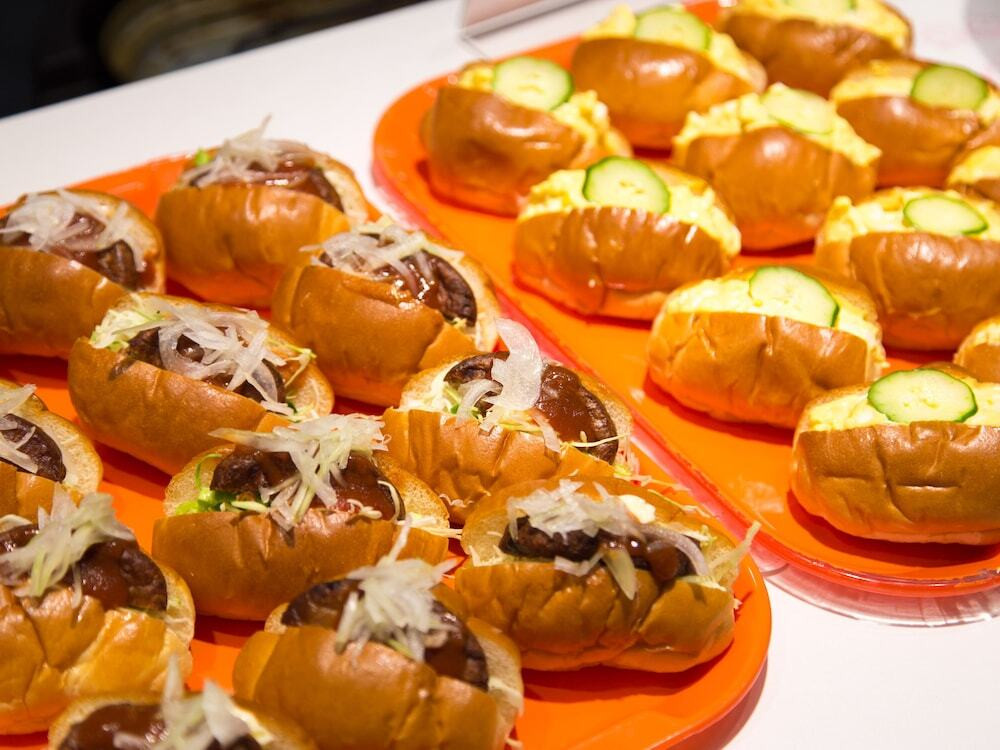 朝食ビュッフェ