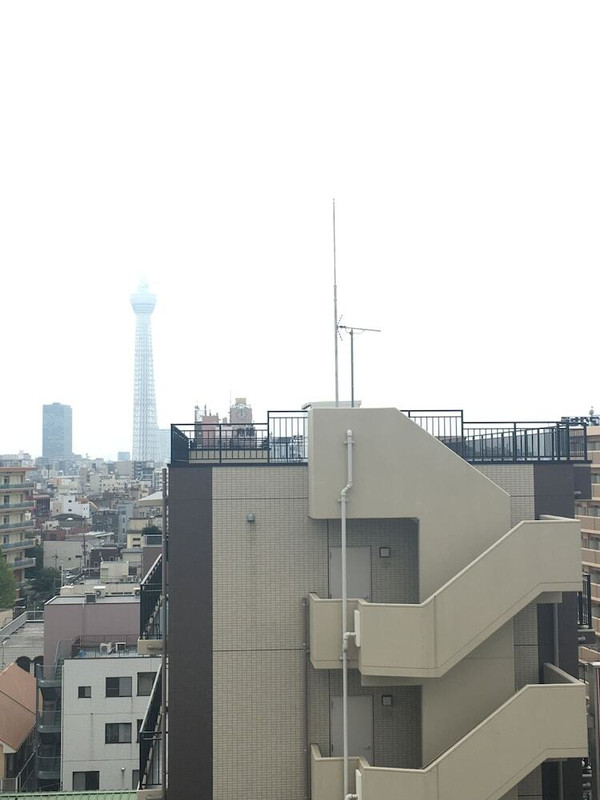 部屋からの景観