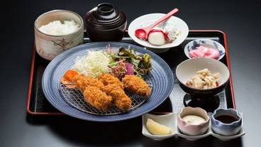 会席料理つかさ カキフライ / 5