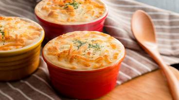 季節の料理 ポテトと菜の花のグラタン / 4