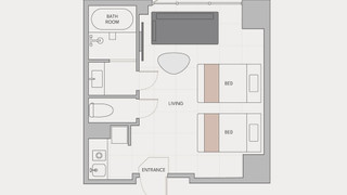 スーペリア ツインルーム 禁煙