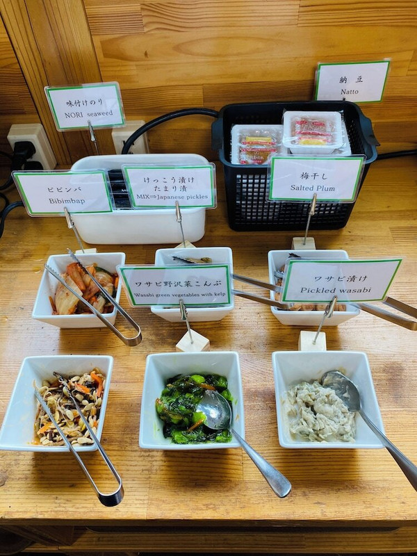 朝食ビュッフェ
