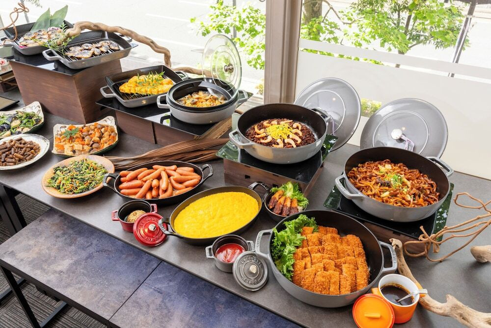 朝食ビュッフェ