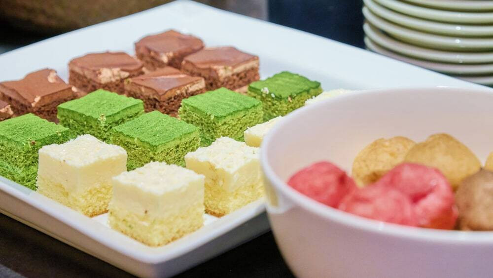 朝食ビュッフェ