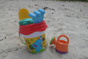 浮き輪やお砂場セットの貸出も♪