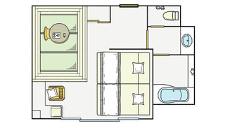 ノースウイング　デラックス和洋室