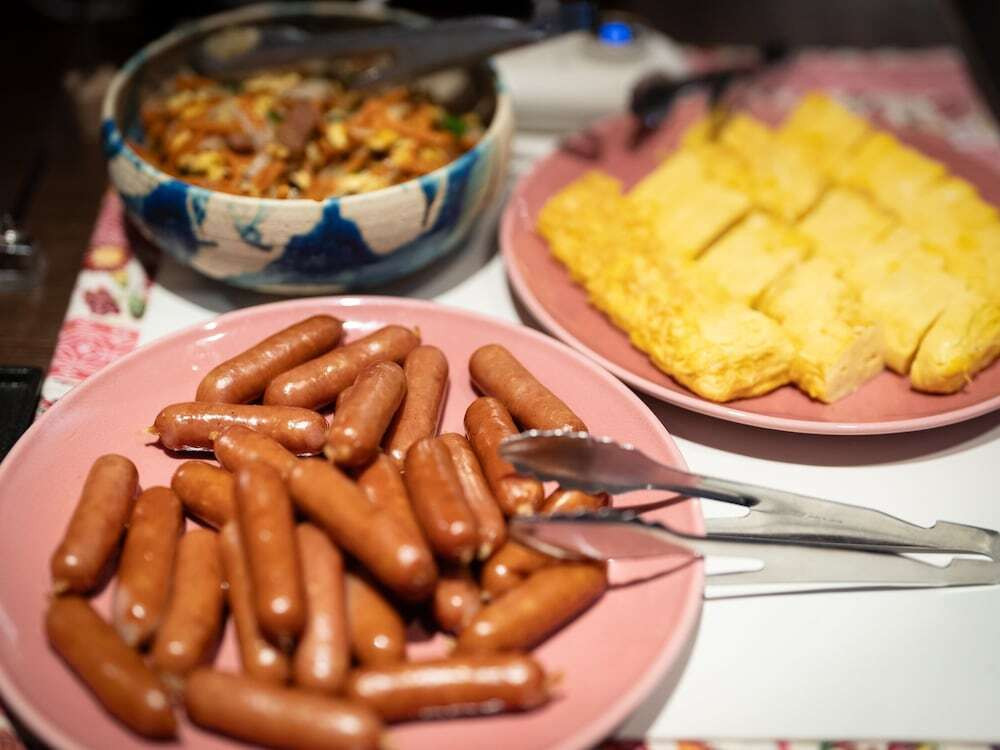 朝食ビュッフェ